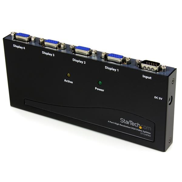 Multiplexor Startech Svga 4 Monitores X 1 Pc
